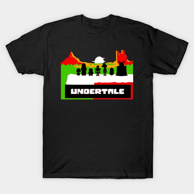 Undertale Surface T-Shirt by OtakuPapercraft